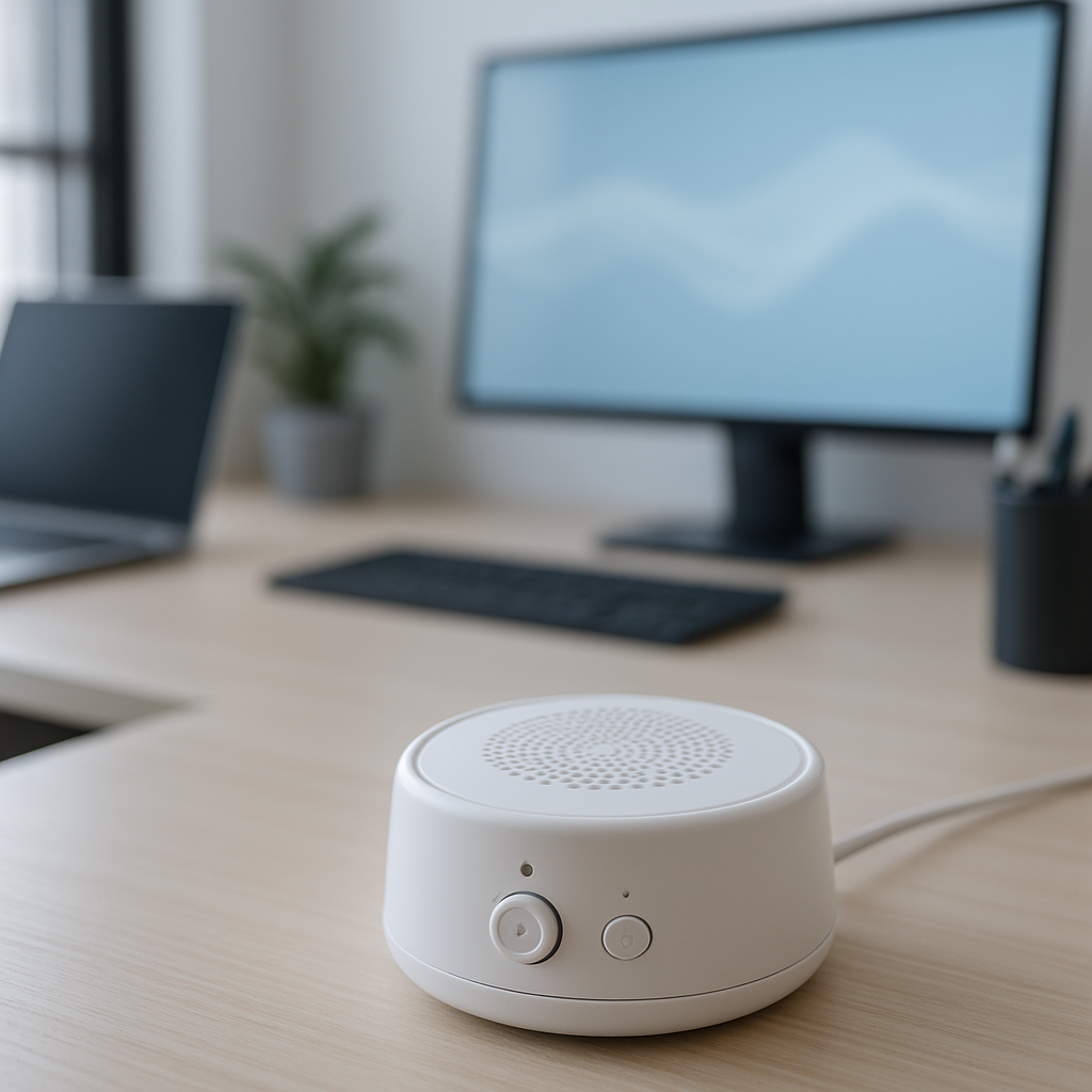 Sound Type white noise machine office scene